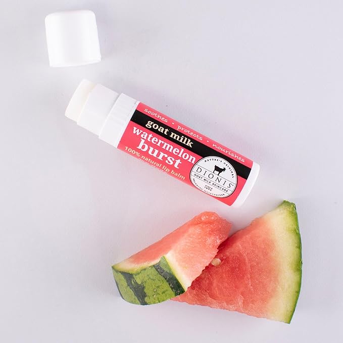 Dionis Goat Milk Lip Balm Watermelon Burst 0.28oz (Pack of 6)