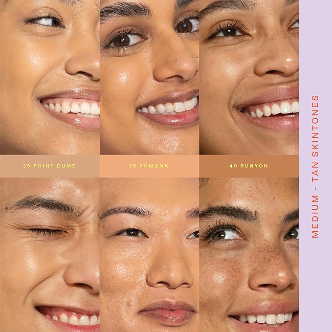 Tower 28 SunnyDays SPF 30 Tinted Moisturizer - 2-in-1 Buildable Coverage Foundation + Mineral Sunscreen for Face - Zinc Oxide, Aloe & Prickly Pear for Sensitive Skin - 38 Medium/Golden (1 oz)