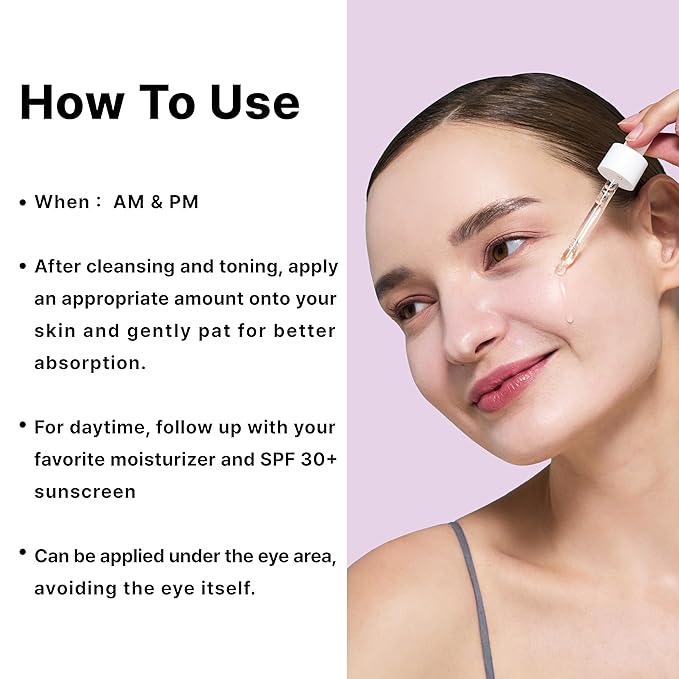 DearMYDEW Multi Peptide Complex Serum, Matrixyl 3000, Argireline, Vegan Collagen, Niacinamide, Hyaluronic Acid for Anti-Aging, Anti-Wrinkles, Collagen Boost for Elasticity, Korean Skincare, 1Fl Oz