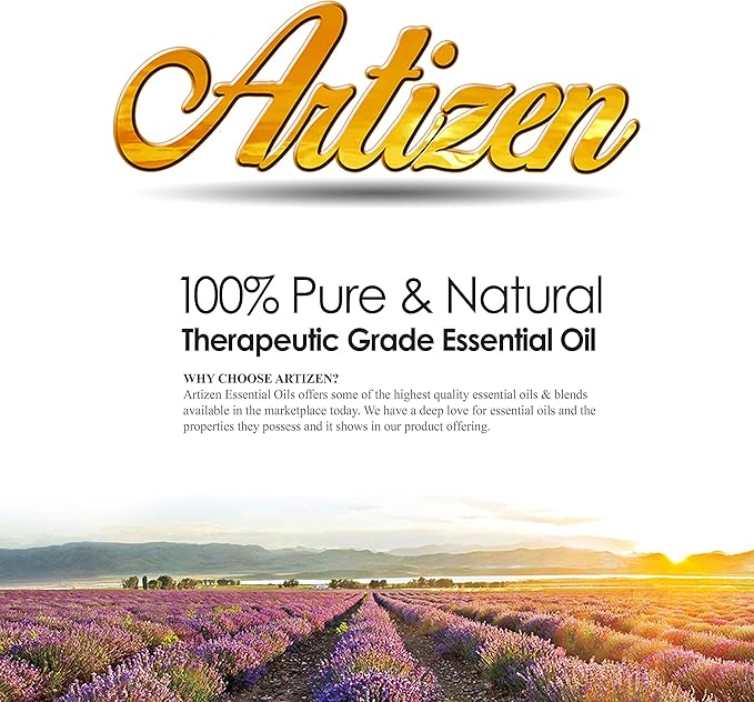 Artizen Eucalyptus Essential Oil 4 Fl Oz (Pack of 1) Large Bottle for Aromatherapy Diffusers DIY Blends and Crafts