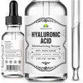 Herbalicious Hyaluronic Acid Serum – Hyaluronic Acid Serum for Face – Paraben-Free Pure Hyaluronic Acid – Moisture Boost Hydrating Serum – Anti-Aging Serum for Fine Lines, Wrinkles – 2oz