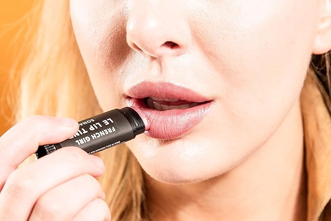 French Girl Le Lip Tint - Moisturizing & Hydrating Lip Balm for Sheer, Buildable Coverage & Shine, Clean Formula, Organic Ingredients, Vegan & Cruelty-Free - Sonali