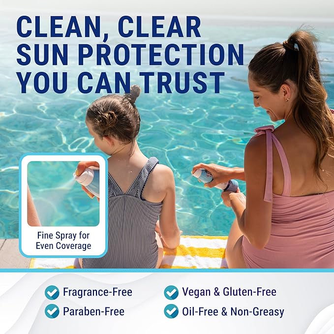 Coral Isles Sunscreen Spray SPF 50 - Hawaii Reef Safe Act Compliant - Oxybenzone & Octinoxate Free - Broad Spectrum - Water Resistant, 6 Fl Oz (Pack of 3)