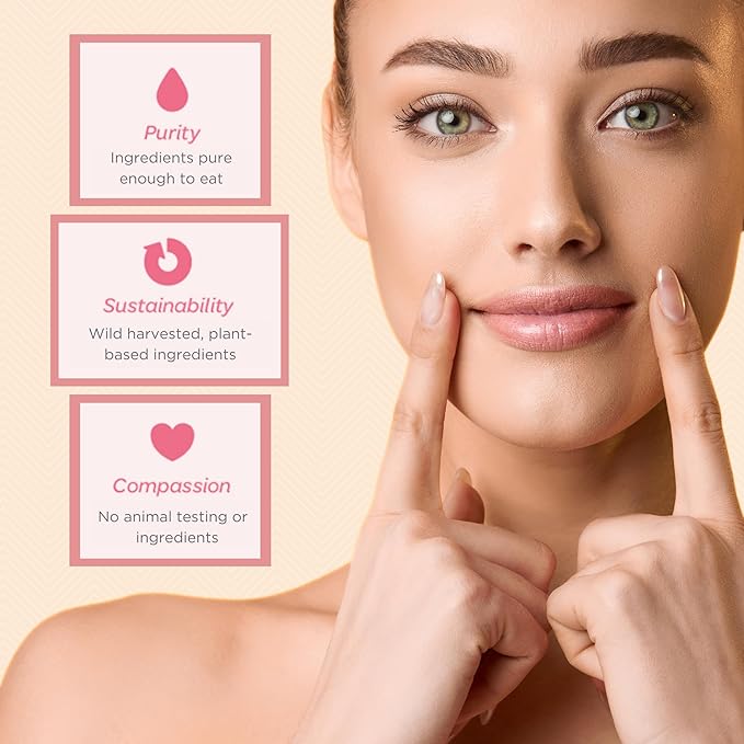 Ellovi Natural Lip Butter Lip Balm - Vanilla - Pure Enough to Eat - Made With Just 6 Vegan Ingredients - 100% Natural & Organic Moisturizing Lip Care for All Day Hydration (Single)