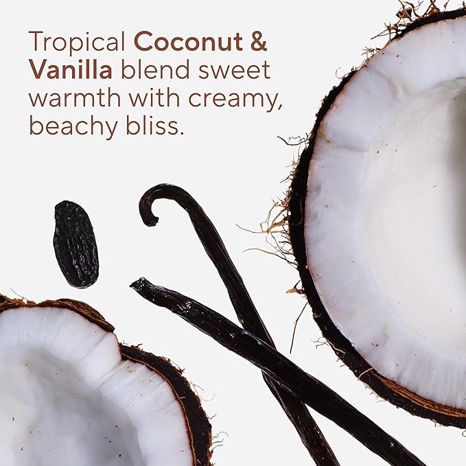 Native Detoxifying & Exfoliating Body Scrub for Women & Men, Coconut & Vanilla, Gentle Body Polish for Soft, Smooth Skin, Made Without Sulfates, 12 oz