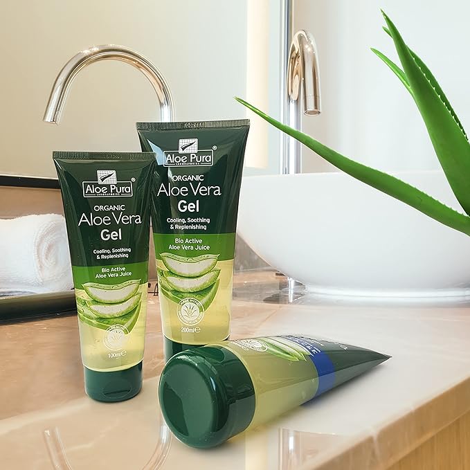 Aloe Pura Organic Aloe Vera Skin Gel 6.8 fl oz
