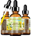 Botanical Beauty Organic MARULA OIL WILD GROWTH 100% Pure Natural Virgin, Unrefined Cold-Pressed Moisturizer for FACE, DRY SKIN, BODY, DAMAGED HAIR, NAILS, Anti-Aging (2 Fl Oz)