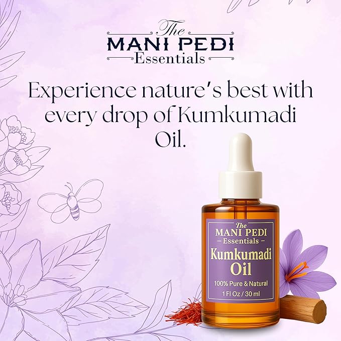 TMPE Kumkumadi Oil for Face with Saffron – Ayurvedic Face Oil for Glowing Skin, Uneven Tone & Dull Skin | Lightweight Hydrating Facial Oil for Radiant Skin – 1 fl oz