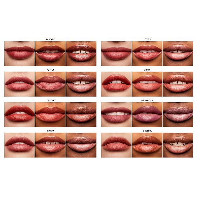 e.l.f. Hydrating Core Lip Shine, Lip Balm For A Sheer Tint Of Color & Soft Shine, Made With Nourishing Vitamin E, Vegan & Cruelty-Free, Delightful
