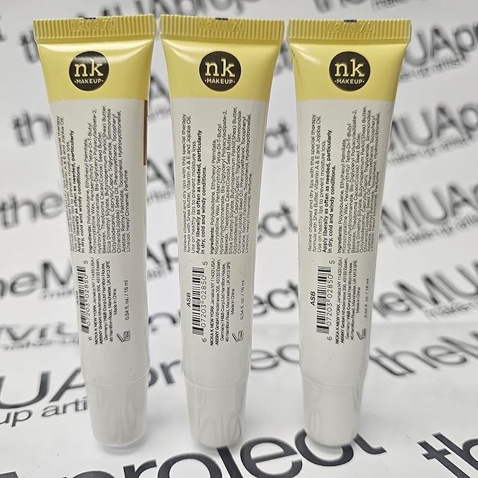 3 Pack Bundle of Shea Butter Lip Therapy for Moisturizing, Soothing and Nourishing your Dry and Chapped Lips