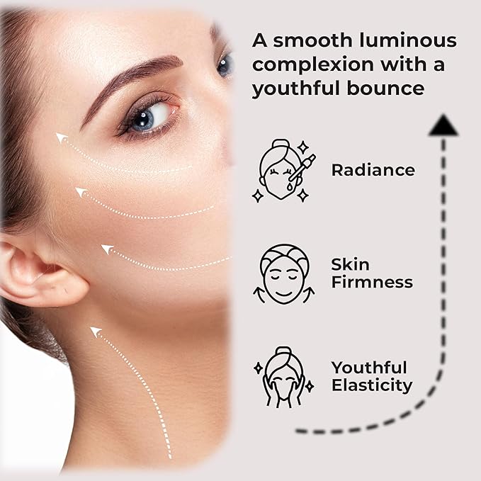 Holistic Facial Serum – Hydrating Value Pack 1.69 Fl Oz with Hyaluronic Acid 10%, Niacinamide 5%, Vitamin C & E, Collagen – Multi-Depth Moisturizing & Plumping Serum for Smooth, Radiant Skin