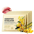 AKARY 5Pcs Osmanthus Nourish and Tender Lip Mask, Hydration Fragrance + Petrolatum Moisturize Crystal Care Gel Pads, Radiant, Tender & Firm, Reduce Lip Wrinkles, Make Your Dry Lips Attractive Sexy (5)