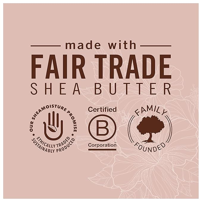SheaMoisture Coconut Oil and Hibiscus Illuminating Body Lotion for Dull, Dry Skin, 13 Fl Oz