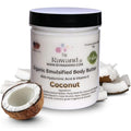 Handmade Luxurious Emulsified Body butter with Hyaluronic Acid & Shea, Kokum & Cocoa butter based with natural oils - non greasy, moisturizing, Rich (Coconut)