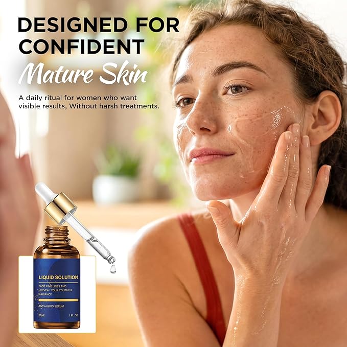 Advanced Peptide Firming Serum: Olivita Liquid Solution Serum with Matrixyl 3000, Matrixyl Synthe-6 & Argireline, Collagen Peptides for Wrinkles, Sagging & Loss of Firmness