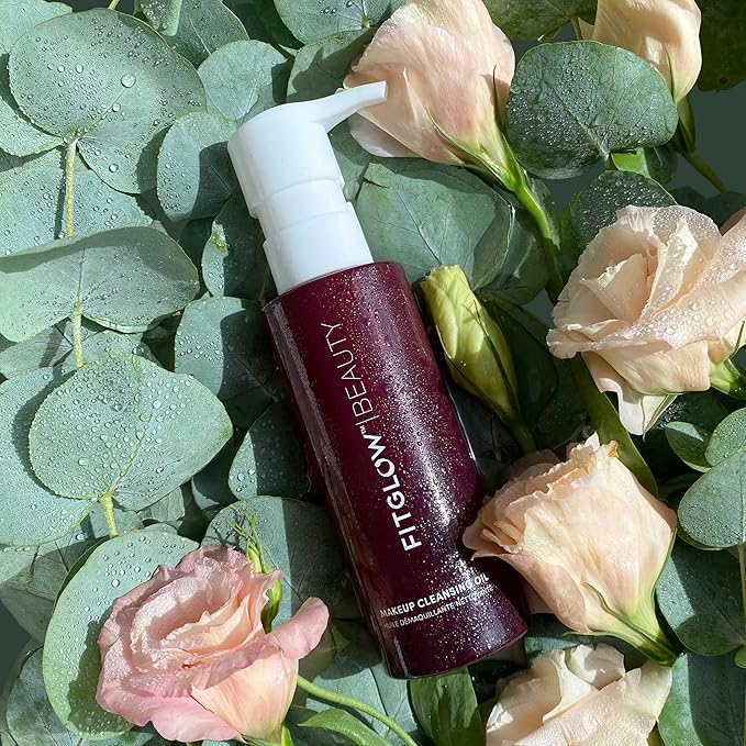FITGLOW Beauty - Natural Water-Free Makeup Cleansing Oil | Vegan, Woman-Owned Clean Beauty (2.7 fl oz | 80 ml)
