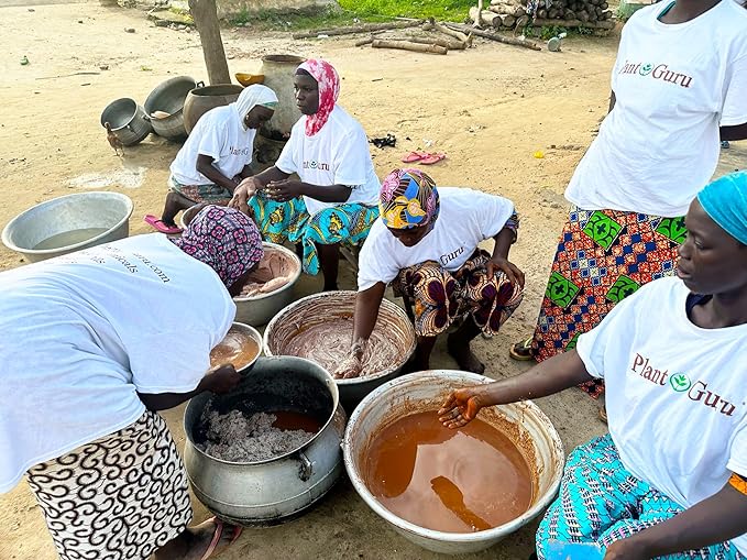 African Shea Butter Raw Unrefined 100% Pure Natural Organic Ivory Grade A - 32 oz / 2 lbs DIY Body Butters, Lotion, Cream, lip Balm & Soap Making Supplies, Eczema & Psoriasis Aid, Stretch Mark Product