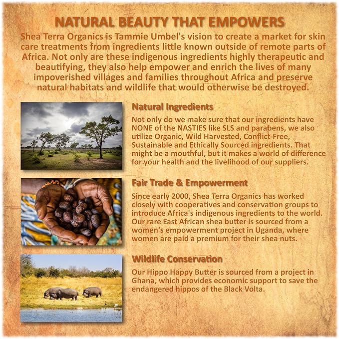 Shea Terra Organics Nilotik’ Shea Butter Ultra-Rich Lotion – Dakara Frankincense | Natural Daily Moisturizer with Astringent Properties to Rejuvenate & Soothe Dry Skin– 16 oz