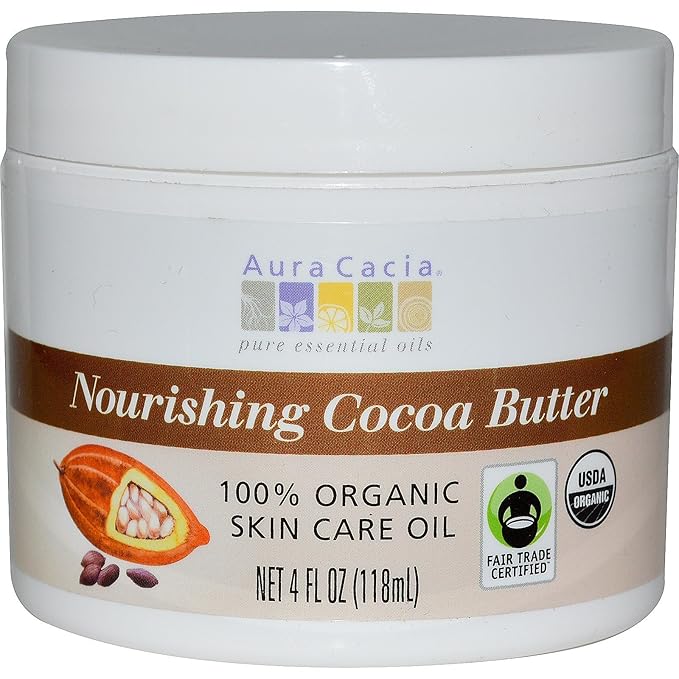Aura Cacia - Organic Cocoa Butter - 4 oz
