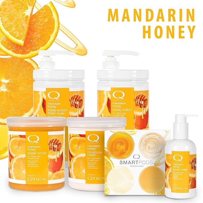 Qtica Smart Spa Sugar Scrub (Mandarin Honey, 44oz)