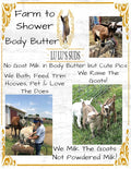 Lu Lu's Suds Hand Made All Natural Body Butter (4 oz, Clean Cotton)