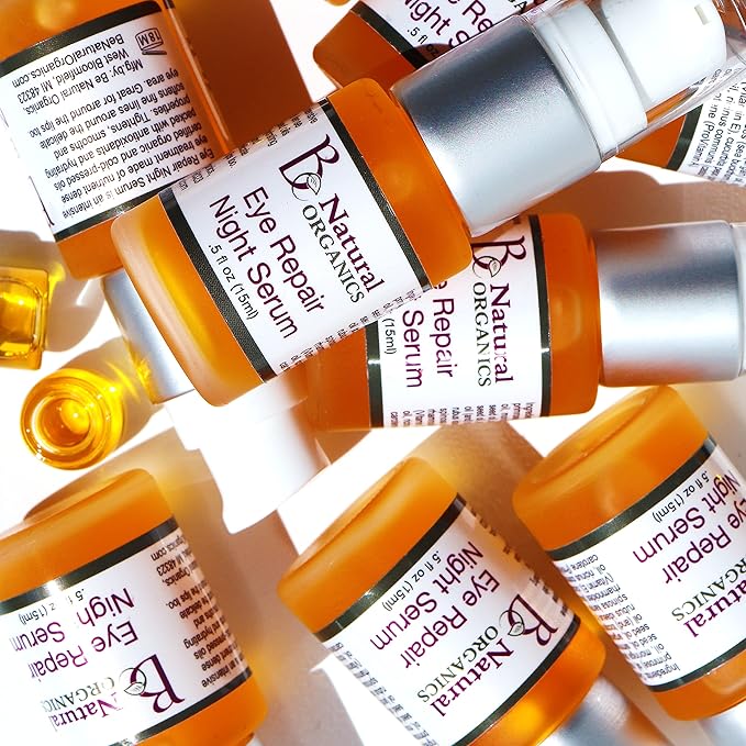 Be Natural Organics Eye Repair Night Serum .5 Oz (15 ml)