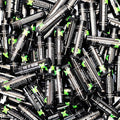 Naturistick Natural Beeswax Lip Balm | 150-Pack Bulk | Peppermint - Black Tubes | Standard 0.15 oz Tubes