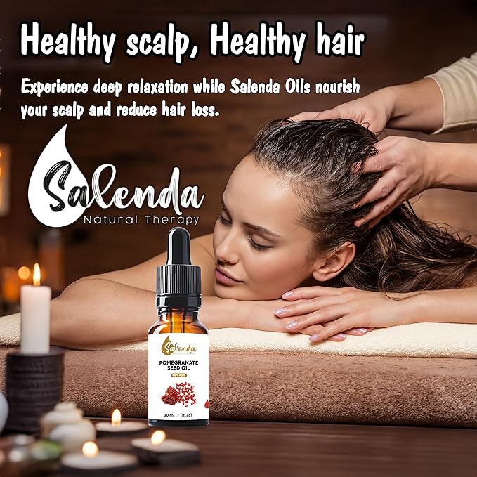 Pomegranate Seed Oil, 100% Pure Cold Pressed Pomegranate Oil for Face,1 Fl Oz (30 ml)