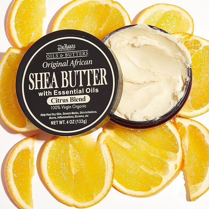 The Roots Naturelle Whipped Shea Butter Body Butter A deliciously thick whipped oil body crème, laced with notes of citrus. Deeply hydrates with an intoxicating scent