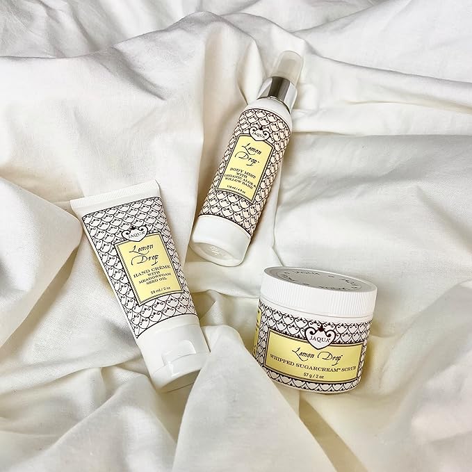 Jaqua Lemon Drop Whipped Organic Sugar Scrub