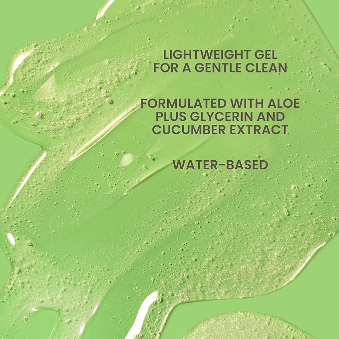 Burt's Bees Skin Balancing Gel Cleanser; Made for Normal to Combination Skin; Safe for Sensitive Skin; With Aloe, Glycerin and Cucumber Extract, 8 Fl. Ounces