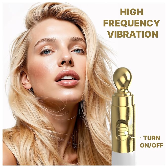 Retinol Under Eye Cream,Dark Circles,Wrinkles, Anti Aging and puffiness for Women and Men with Electric Massager