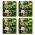 Saplaya Face Masks 12 Pack Scented Facemask Sheets Skin Care Mask Single Scent K-Beauty Natural Formula (Green Tea 12 Pack)