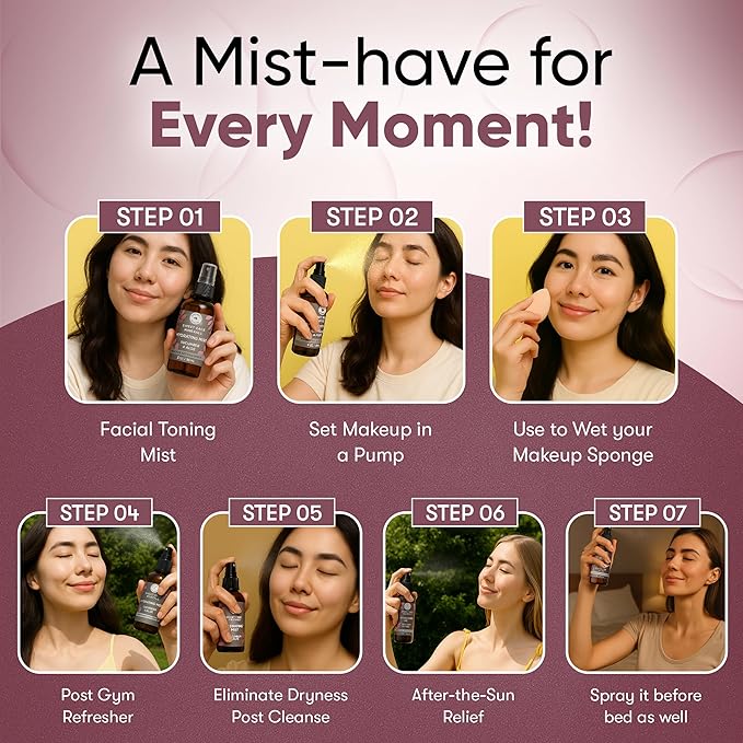 Sweet Face Minerals HYDRATING MIST Aloe & Cucumber (1 Ounce) Mineral Makeup Setting Mist Vegan Facial Moisturizer Spritz