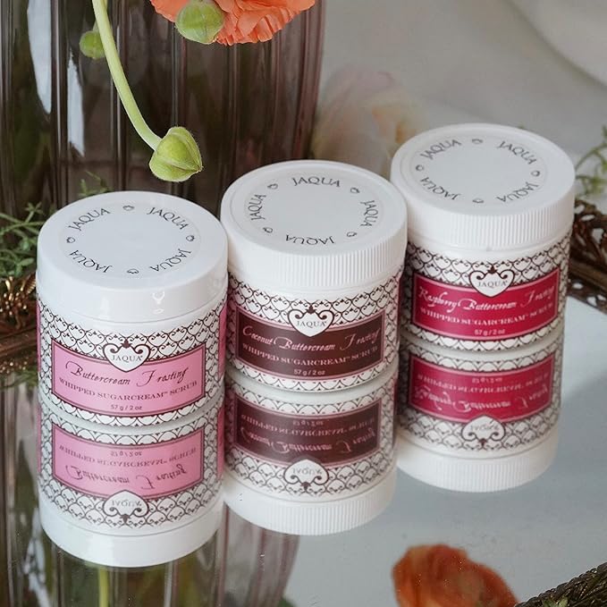 Jaqua Coconut Buttercream Frosting Whipped Organic Sugar Scrub
