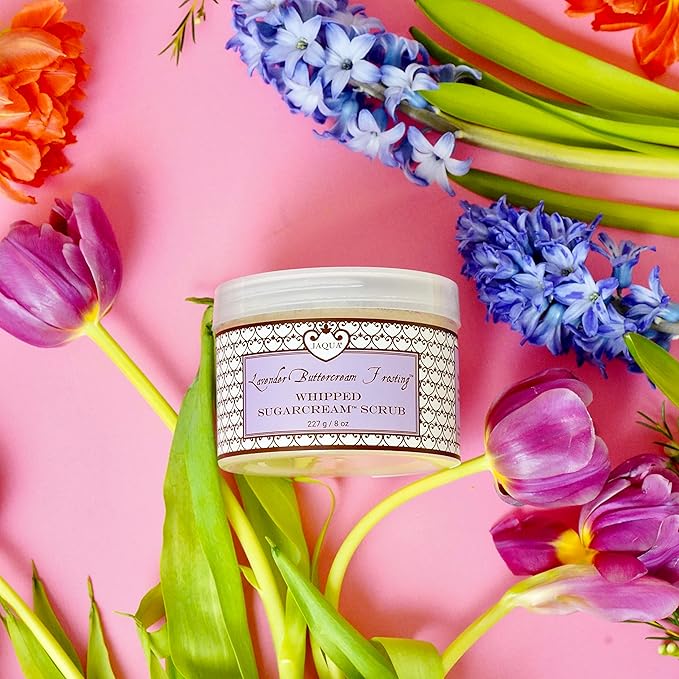 Jaqua Lavender Buttercream Frosting Whipped Organic Body Scrub