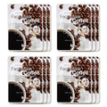 Saplaya Scented Facemask Sheets Skin Care Mask Single Scent K-Beauty Natural Formula(Coffee 12 Pack)