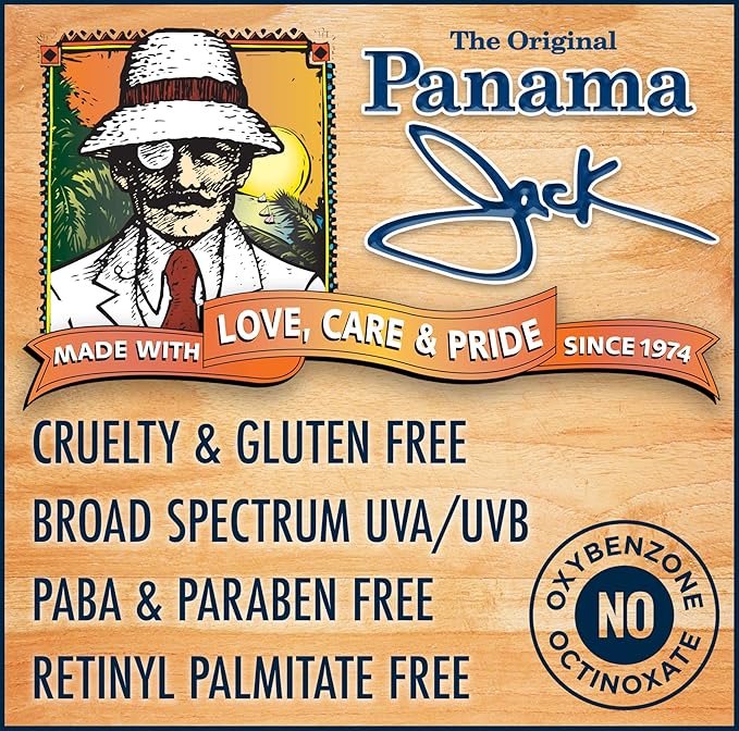 Panama Jack Continuous Spray Sunscreen - SPF 100, Broad Spectrum UVA/UVB Protection, PABA, Paraben, Gluten & Cruelty Free, Water Resistant (80 Minutes), 5.5 OZ (Pack of 1)