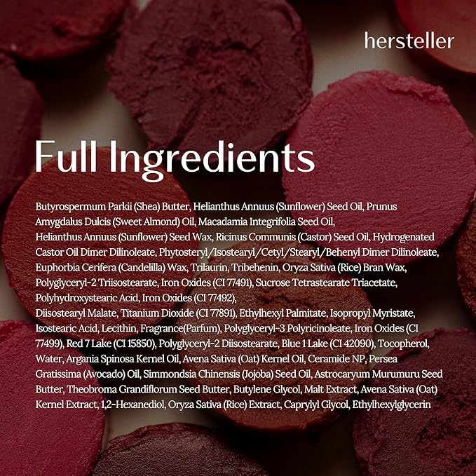 hersteller Nearby Recharging Lip Balm Vegan Butter Complex Intensive Moisturizing Treatment for Dry Lips and Cheek Natural Healthy (Nutty)