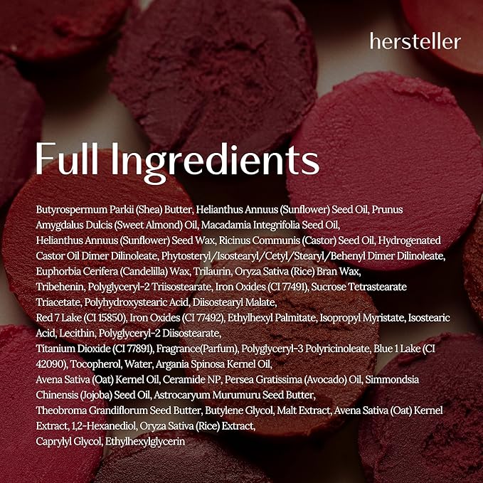 hersteller Nearby Recharging Lip Balm Vegan Butter Complex Intensive Moisturizing Treatment for Dry Lips and Cheek Natural Healthy (Rosy)