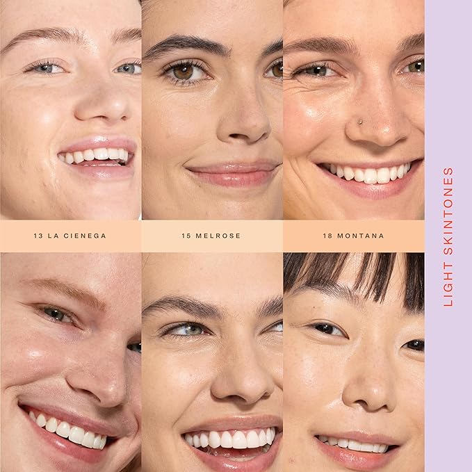 Tower 28 SunnyDays SPF 30 Tinted Moisturizer - 2-in-1 Buildable Coverage Foundation + Mineral Sunscreen for Face - Zinc Oxide, Aloe & Prickly Pear for Sensitive Skin - 18 Light/Peach (1 oz)