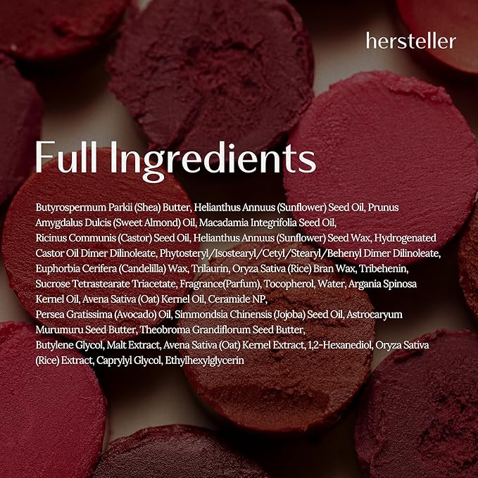 hersteller Nearby Recharging Lip Balm Vegan Butter Complex Intensive Moisturizing Treatment for Dry Lips and Cheek Natural Healthy (Plain)