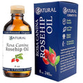 Zatural Rosehip Oil Rosa Canina - Natural Oil for Face, Nails, Hair and Skin - 100% Pure Cold Pressed (8 oz)