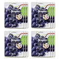 Saplaya Scented Facemask Sheets Skin Care Mask Single Scent K-Beauty Natural Formula (Grape 12 Pack)