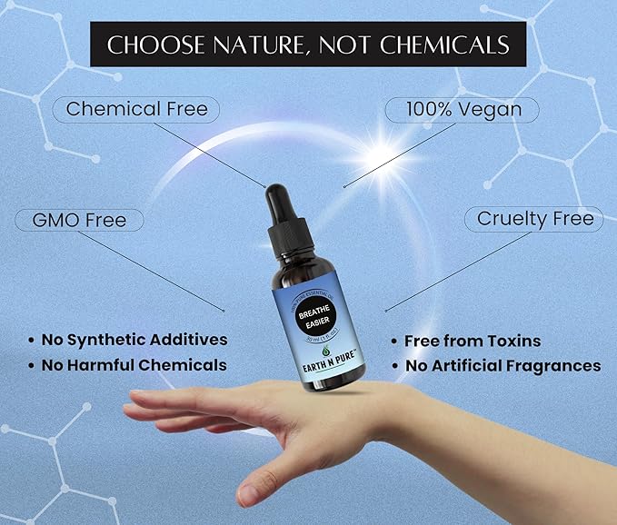 Earth N Pure Essential Oil Blend for Breathe Easier 30 ml