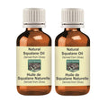 Natural Squalane Oil (derived from Olives) (Pack of Two) 100mlx2 (6.76 oz)