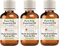 Greenwood Essential Pure Pine Essential Oil (Pinus sylvestris) Steam Distilled (Pack of Three) 100ml X 3 (10.1oz)