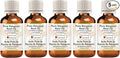 Greenwood Essential Pure Rangoon Root Oil (Combretum indicum) Natural Therapeutic Grade Cold Pressed (Pack of Five) 100ml X 5 (16.9 oz)