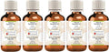 Greenwood Essential Pure Natural Squalane Oil (derived from Olives) Natural Therapeutic Grade for Hair, Skin & Aromatherapy (Pack of Five) 100ml X 5 (16.9 oz)