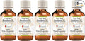 Greenwood Essential Pure Sea Buckthorn Oil (Hippophae rhamnoides) Cold Pressed (Pack of Five) 100ml X 5 (16.9 oz)